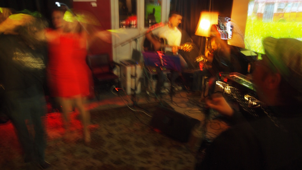 Sputnik Kino beim Konzert